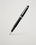 Montblanc 145 Classique Meisterstück F Fountain Pen Platinum Line