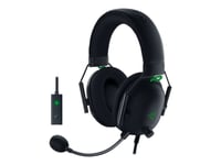 Razer Blackshark V2, Langallinen, 12 - 28000 Hz, Pelaaminen, 293 g, Kuulokkeet, Musta, Vihreä