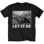 The Beatles Unisex Adult Let It Be Studio T-Shirt - XXL