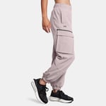 Pantalon cargo Under Armour Unstoppable pour femme Tetra Gris / Noir M