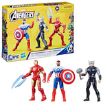 Hasbro Marvel Avengers Epic Hero Series, Pack Cadeau Équipe de Figurines, Jouets de Super-héros de 10 cm