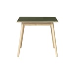 C35A Dining Table - Oak/Lino/Nature/Olive