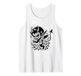 Anime Devil Japanese Folklore Yokai Tank Top