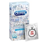 Durex Invisible Emoji Super Thin Condoms, 10 pcs.