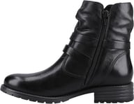 Hush Puppies Femme Bottines Piper, Noir, 38 EU