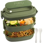 Lunch Box,Leakproof Bento Box for Kids Adults,Cutlery Set Bento Boxes ,for7479