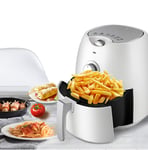 JFSKD Air Fryer, Electric Fryer, Non Stick Pan, 30 Minute Timer And Adjustable Temperature Control, Easy Clean, 1300 W, 4.5 Litre