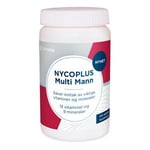 Nycoplus Multi Mann tabletter - 100 stk. Nycoplus Multivitaminer Kosttilskudd Multivitaminer Vitaminer