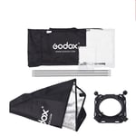 Godox 20"x27" Photo Studio Flash Speedlight Softbox Umbrella Mount Diffusers Kit