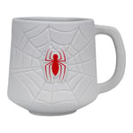 Paladone Spiderman Web Mug - Officially Licensed Marvel Ceramic Tea Cup, Novelty Gift for Spidey Fans, Disney Merchandise, 450ml (15 fl oz)