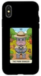 iPhone X/XS Baby Pgymy Hippo Tarot Card The Park Ranger Hippopotamus Case