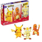 Mega Construx Pokemon Kanto Region Trio Mega Bloks Pokemon Construx figuuri HPF94