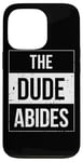 iPhone 13 Pro The Dude Abides Vintage Design For Film Loving Bowler Case