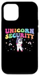 Coque pour iPhone 15 Unicorn Security Costume to protect Mom Sister Bday Princess