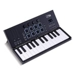 Carry-on FC-25 Folding Midi Over USB Keyboard Controller 25 key 8 Backlit Drum Pads Inc Cubase LE OEM & Cubase LE OEM IOS DAW Software