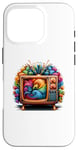 iPhone 16 Pro Vintage Television TV Retro 70s 80s Case