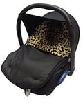 Imprimé animal Chancelière Siège auto/Cosy orteils Compatible avec Hauck Leopard