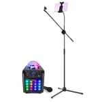 SBS50B-PLUS Childrens Karaoke Machine with Microphone Tablet Stand, Bluetooth