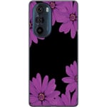 Motorola Edge 30 Pro Gjennomsiktig Telefondeksel Blomster