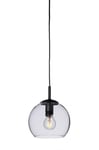 Capella Fönsterlampa Svart&Klar 18.5x15cm - E14