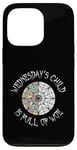 iPhone 13 Pro Wednesday's Child Full of Woe Trendy Popular Round Window Case