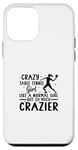 Coque pour iPhone 12 mini Joueur de ping-pong Crazy Table Tennis Fille