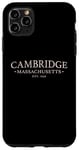 Coque pour iPhone 11 Pro Max Cambridge, Massachusetts - Simple Cambridge, MA