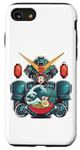 Coque pour iPhone SE (2020) / 7 / 8 Ramen Japonais Mecha Robot Géant La Grande Vague Anime