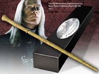 Harry Potter baguette magique LUCIUS MALFOY edition personnage + clip métal