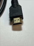 Gold HDMI Cable Lead 2M Long for Prestigio Multipad 9.7 PMP5197D PMP 5197D