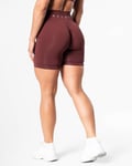 Relode Prime Scrunch Shorts Burgundy - XXS