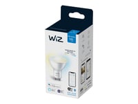 Wiz Whites - Led-Pære For Søkelys - Form: Par16 - Gu10 - 4.9 W (Ekvivalent 50 W) - Klasse F - Varm Hvitfarge Til Dagslys - 2700-6500 K