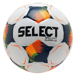 Select Fotball Brillant Super Uz V25 - Hvit/oransje, størrelse Ball SZ. 5