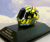 MINICHAMPS 1/8 AGV HELMET VALENTINO ROSSI #46 WINNER MOTOGP ASSEN 2017 399170846