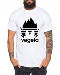 Adi Vegeta T-Shirt pour Homme One Goku Dragon Master Son Ball Vegeta Turtle Roshi Piece Golds DB, Farbe2:Weiß;Größe2:4XL