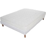 Ensemble 140x200 confort+ Sommier + Matelas Hauteur 17cm