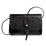 TOM TAILOR Bags Luna Petit Sac à bandoulière pour Femme, Imprimé Noir, Einheitsgröße