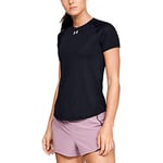 Under Armour Women UA Qualifier Short Sleeve, Breathable and Light Ladies T Shirt, Comfortable Running Apparel for Women