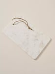 Truly Marble Serving Board, White