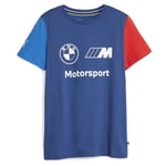 PUMA F1 T-Shirt BMW - Blå/Röd Barn, storlek 110 cm