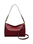 Radley Dukes Place Vegetable-Tanned Leather Shoulder Bag, Cranberry