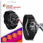 Film vitre pour montre Samsung Galaxy Watch Active 2 44mm 1.4", Verre trempé de Protection Transparent - Marque Yuan Yuan