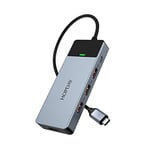 HOPDAY Hub USB C, Hub USB 3.2 5 en 1 avec HDMI 4K@60Hz, Adaptateur USB C (USB A/C 3.2 10Gbps, 100w PD), Hub de Données pour MacBook Air/Pro, iMac, iPad Pro, Dell, HP, Surface, Périphérique USB C