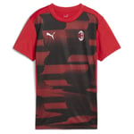 PUMA Ac Milan Pre-match Short Sleeve Jersey Women, storlek Small