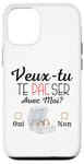 Coque pour iPhone 12/12 Pro Veux Tu Te Pacser Avec Moi Demande Pacs Originale Pacsé