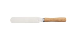 KitchenCraft Flexible Palette Knife/Spreader with Lightweight and Wooden Handle