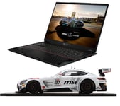 Msi Stealth 18 Mercedes AMG 18" Gaming Laptop & 1:18 Mercedes AMG GT3 Car Model Bundle - Intel® Core™ Ultra 9, RTX 4080, 2 TB SSD, Black