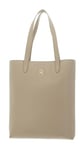 Tommy Hilfiger Cabas Femme Sac TH Casual Slim Tote Ns Poches Intérieures, Beige (Beige), Taille Unique