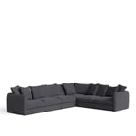 NO GA - Pavarotti 6-Seater Corner - Shadow Dark Grey - Soffor - NO GA Studio - Grå