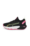 PUMA Femme PWR XX Nitro Wn's Chaussure de Gymnastique, Black Sunset Pink Fizzy Apple, 42 EU